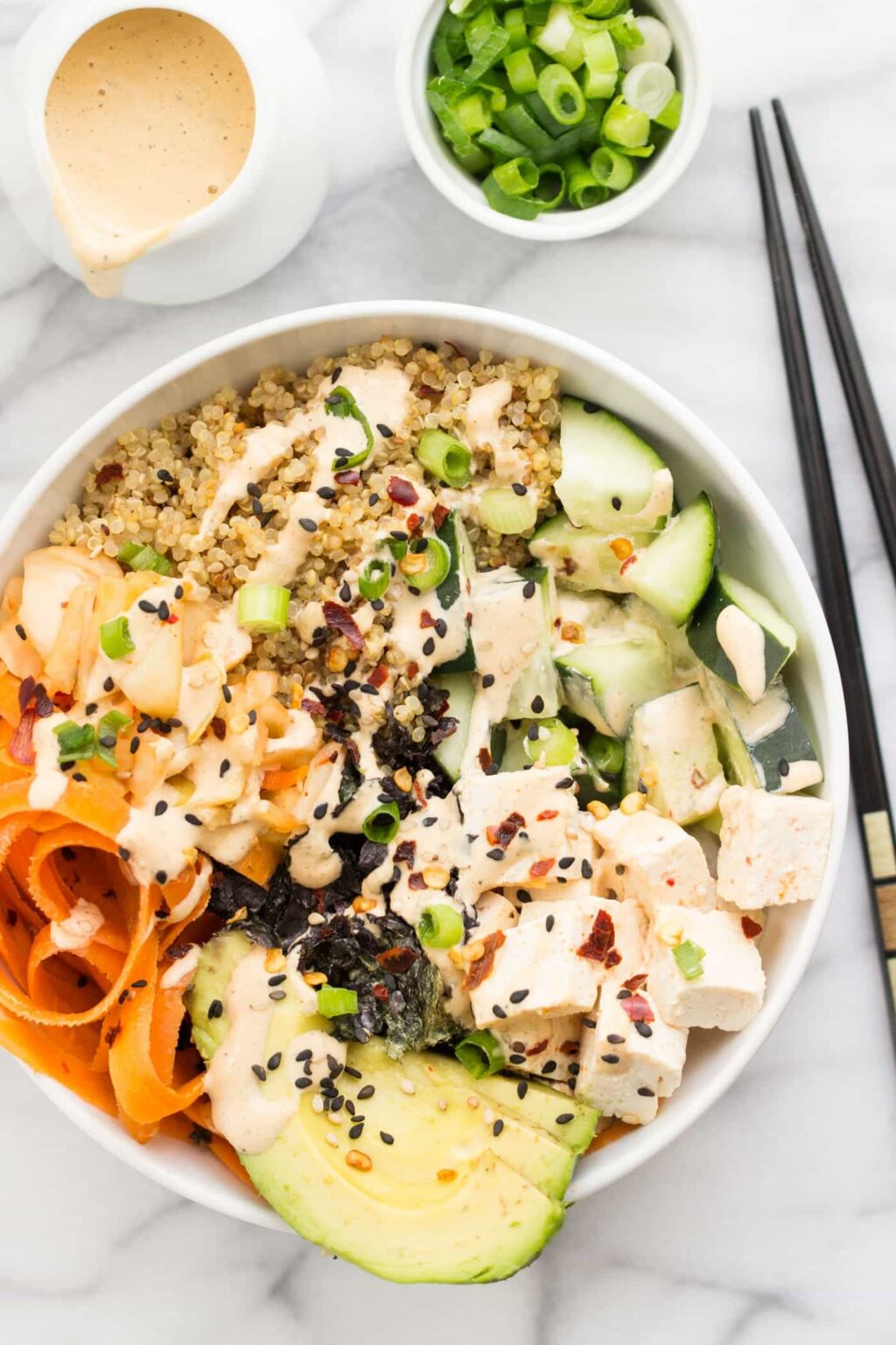 Vegan Quinoa Sushi Bowls - Simply Quinoa
