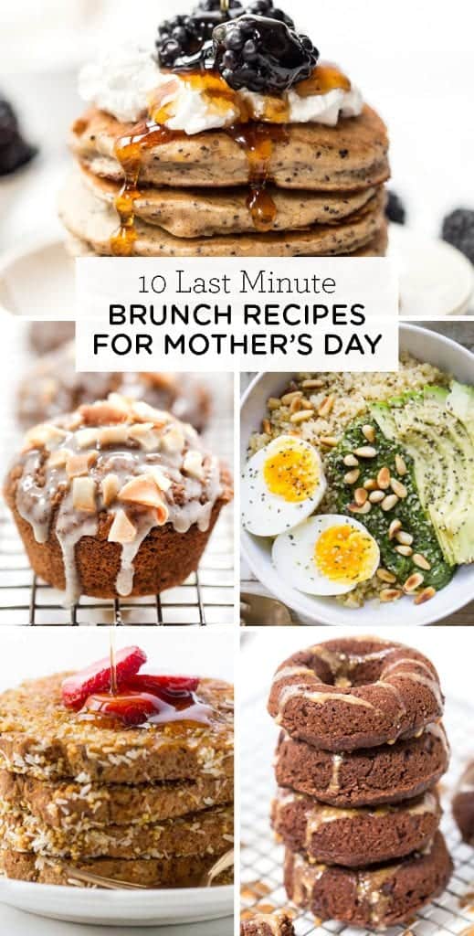 10 easy and healthy Mother's Day Brunch Recipes