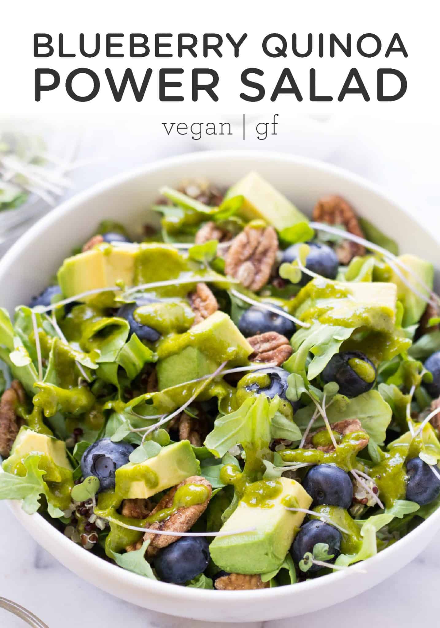 Blueberry Quinoa Power Salad Recipe Simply Quinoa