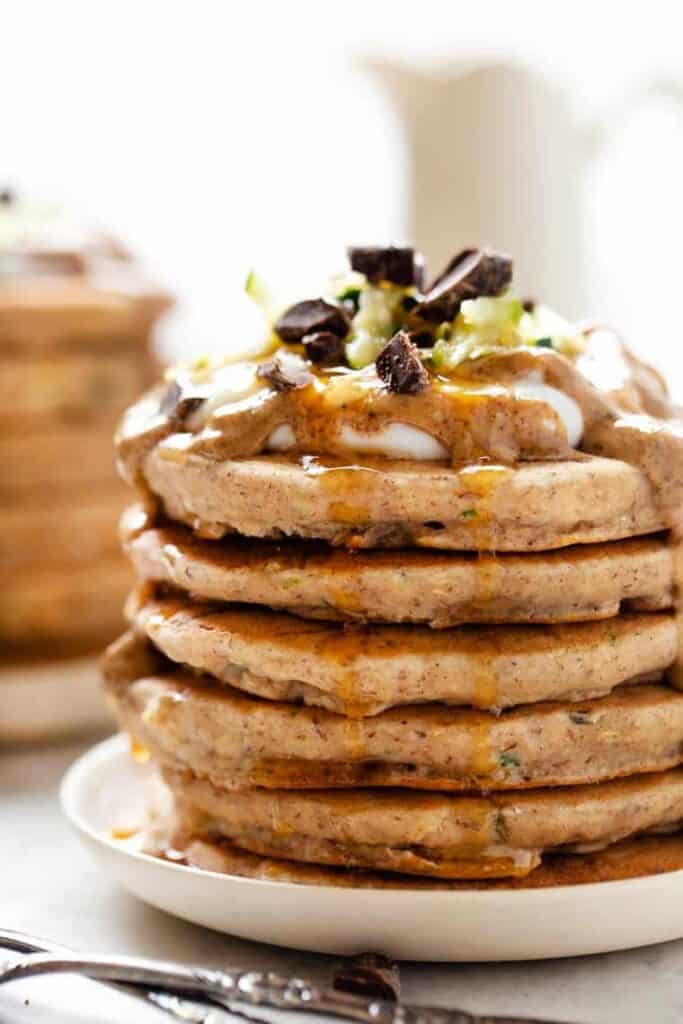 Vegan Zucchini Pancakes