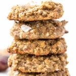 SALTED DATE QUINOA BREAKFAST COOKIES...made with only nutritious ingredients, no gluten, dairy OR refined sugar! [vegan]