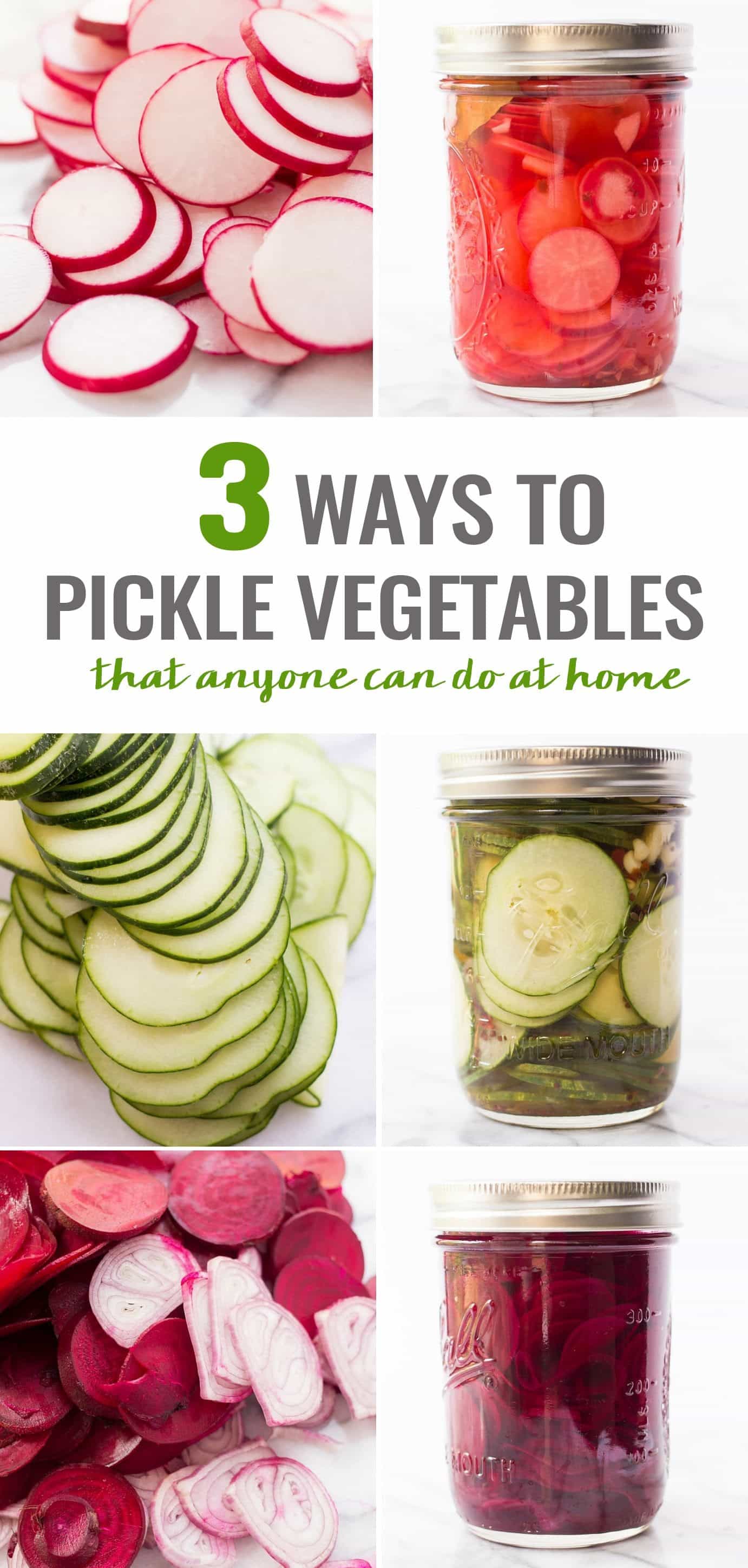 Simple Pickled Summer Vegetables Simply Quinoa