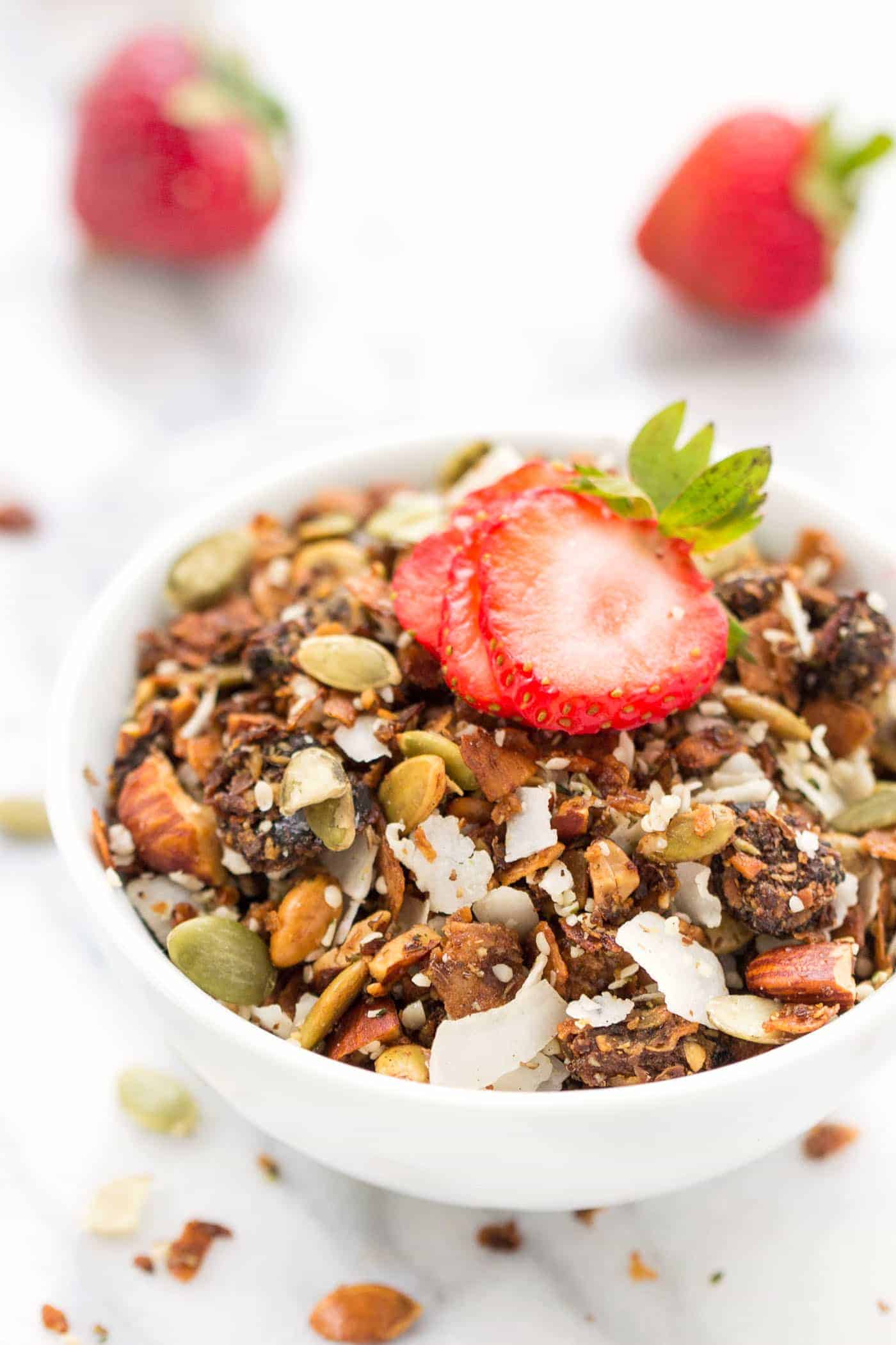 Grain-Free Coconut Granola - Simply Quinoa