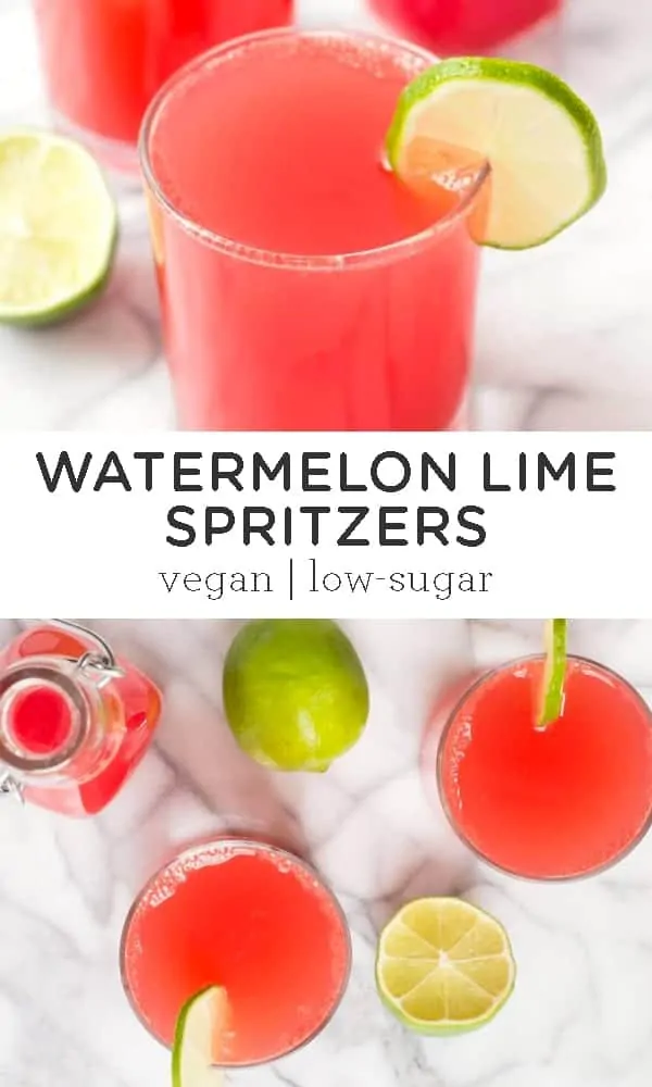 Watermelon Lime Spritzers