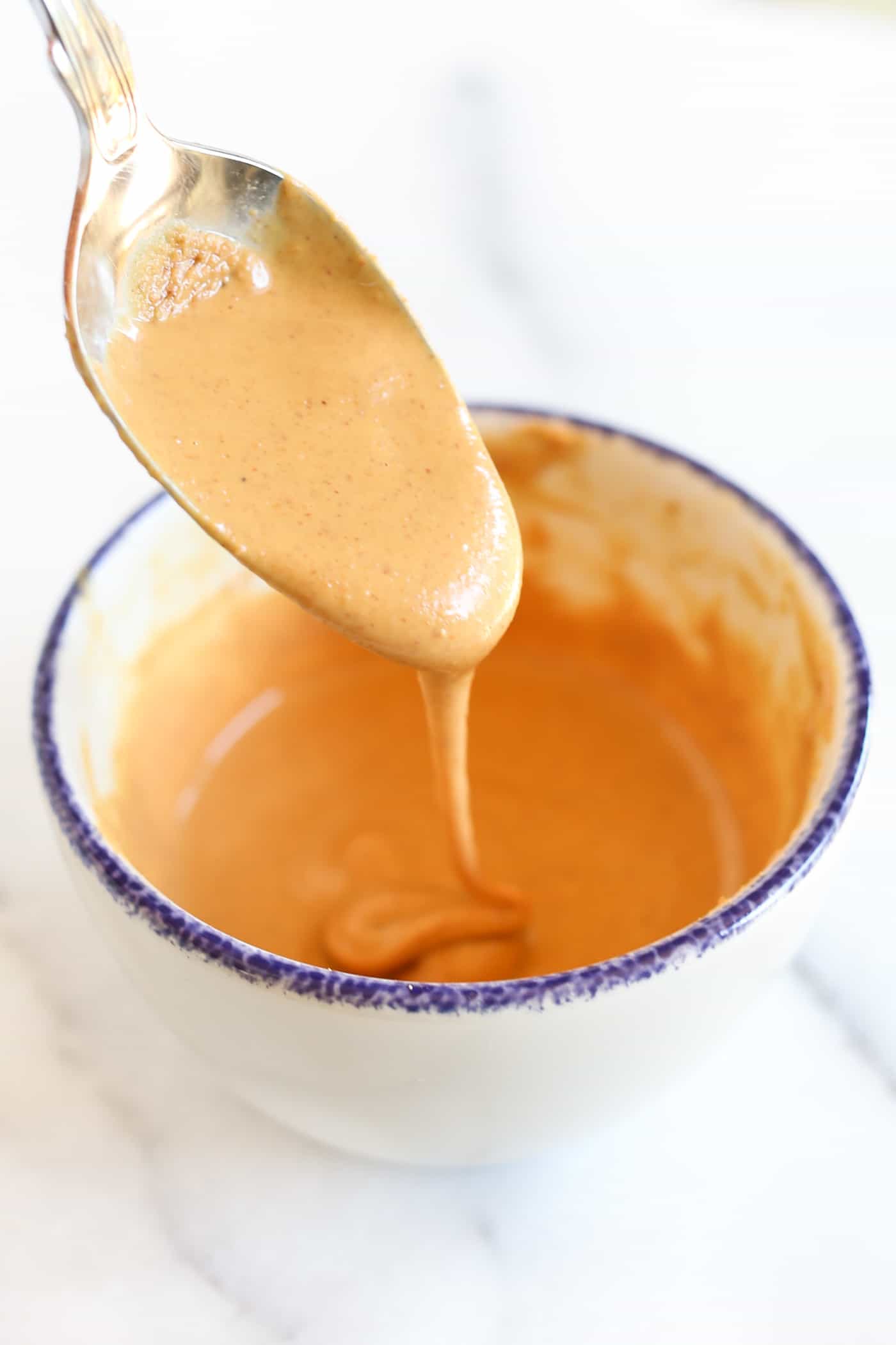 How to make a peanut butter drizzle using peanut butter powder!