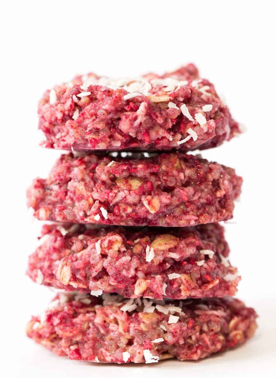 NoBake Raspberry Quinoa Cookies Simply Quinoa
