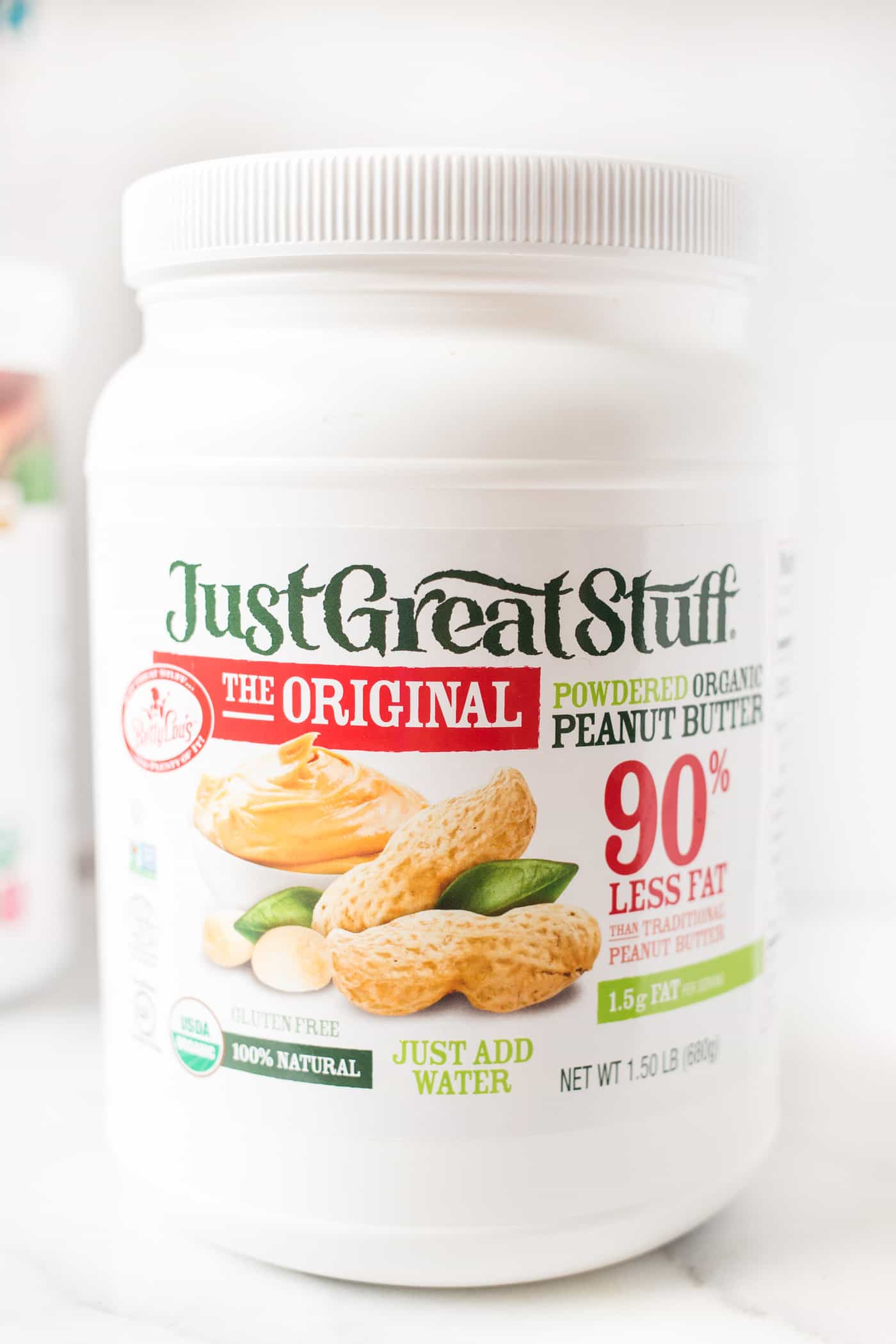Organic Powdered Peanut Butter -- a healthy, low fat option with all the peanut butter flavor!
