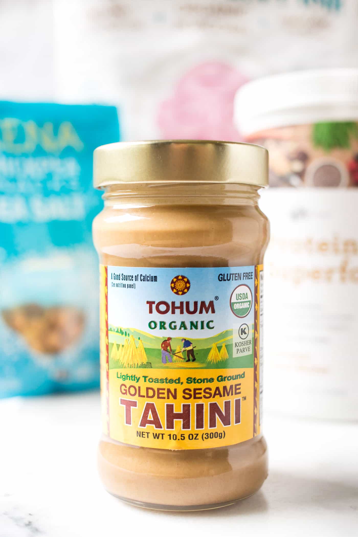 NEW tahini discovery!! Tahini made with golden sesame seeds!