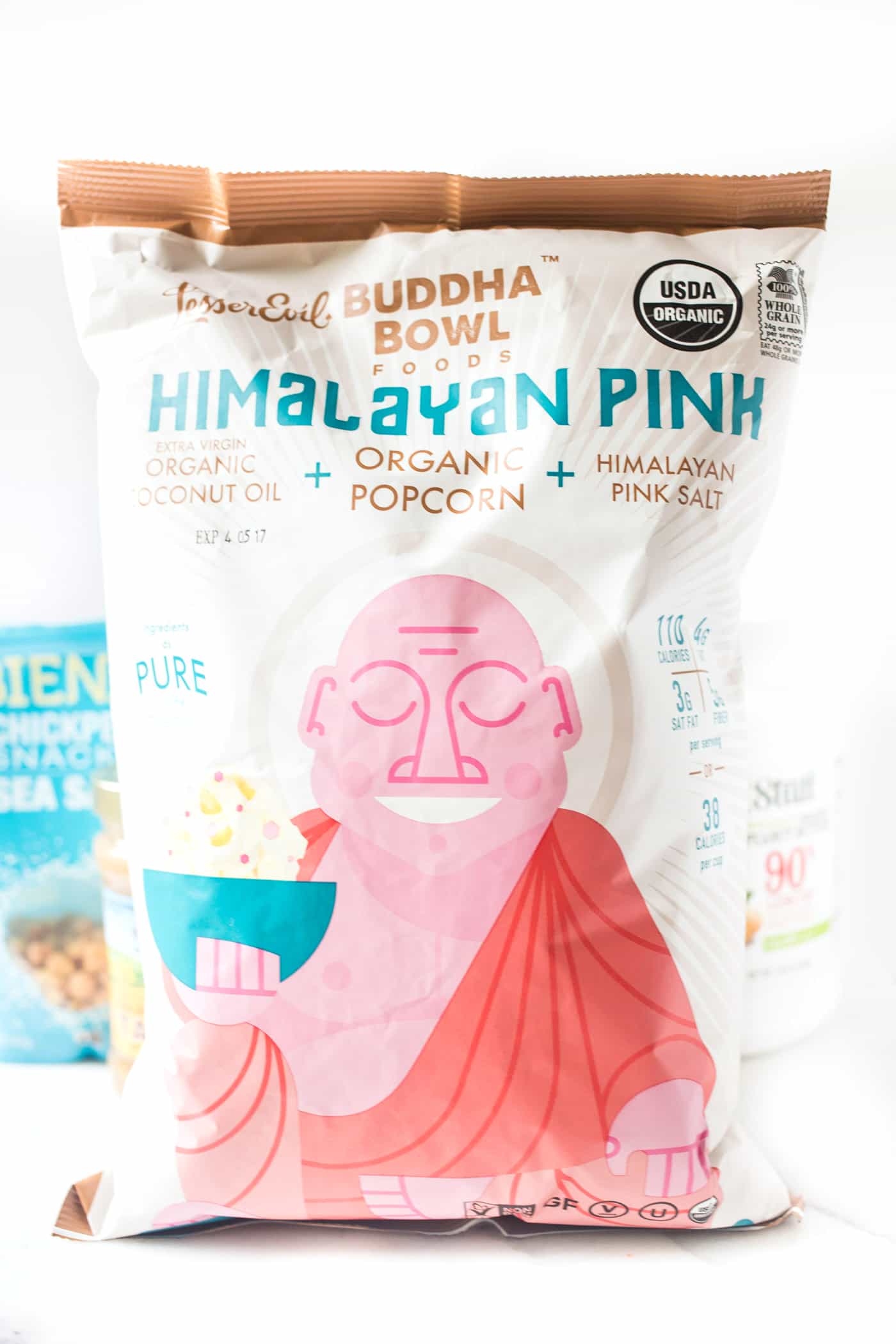 The BEST coconut oil popcorn on the planet. Made with only three ingredients, organic and healthy!