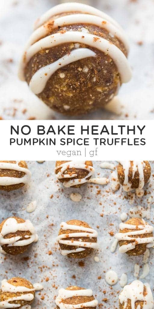 No-Bake Pumpkin Spice Truffles