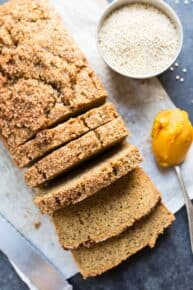 Almond Flour Pumpkin Bread