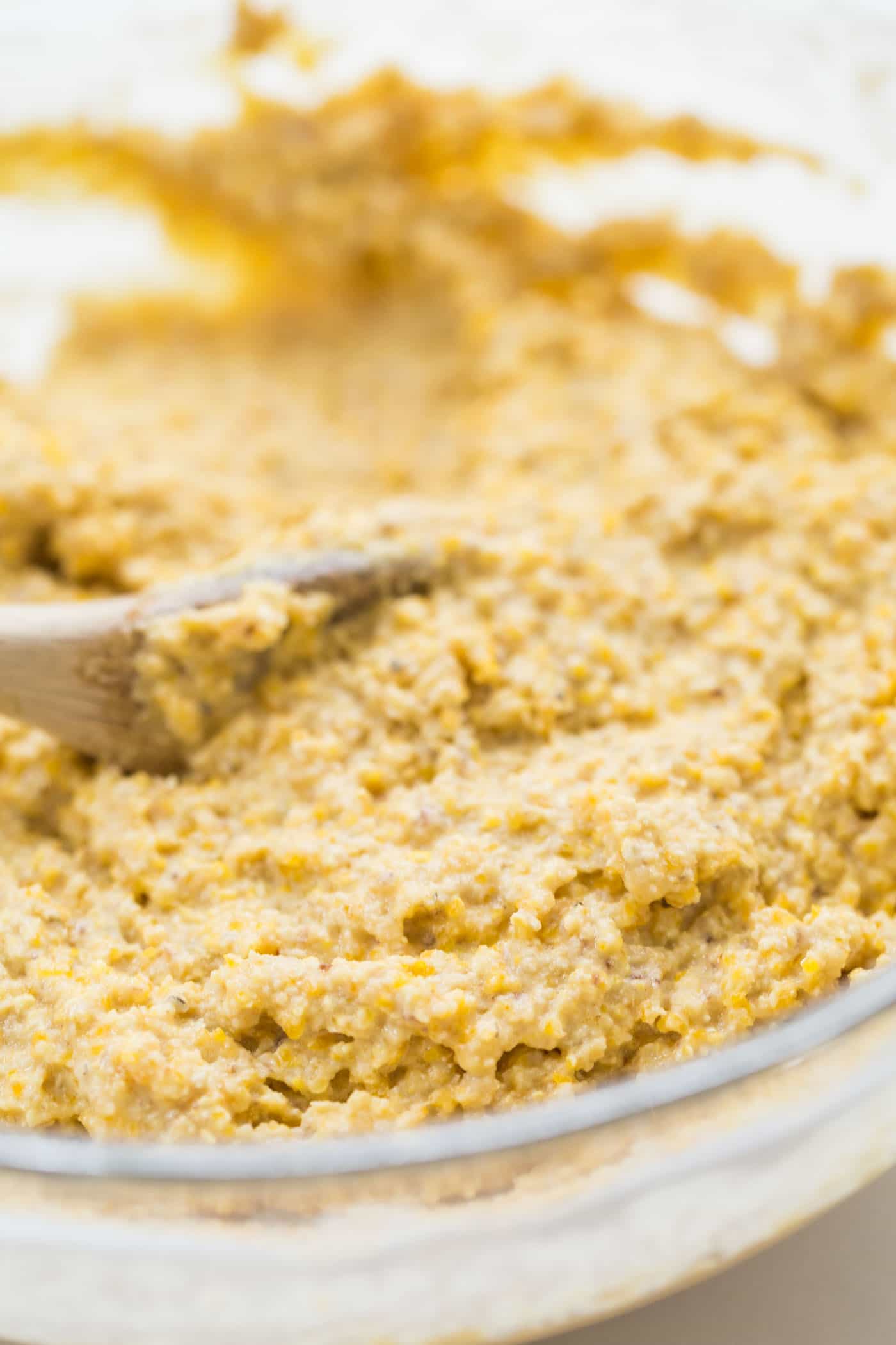 How to make THE BEST vegan pumpkin cornbread -- just one bowl and 10 ingredients!