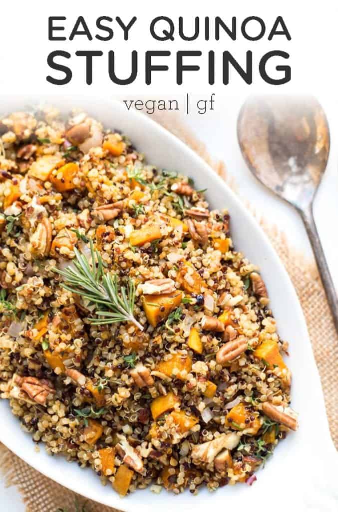 easy quinoa stuffing