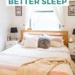 bedroom makeover with nighttime sleep rituals