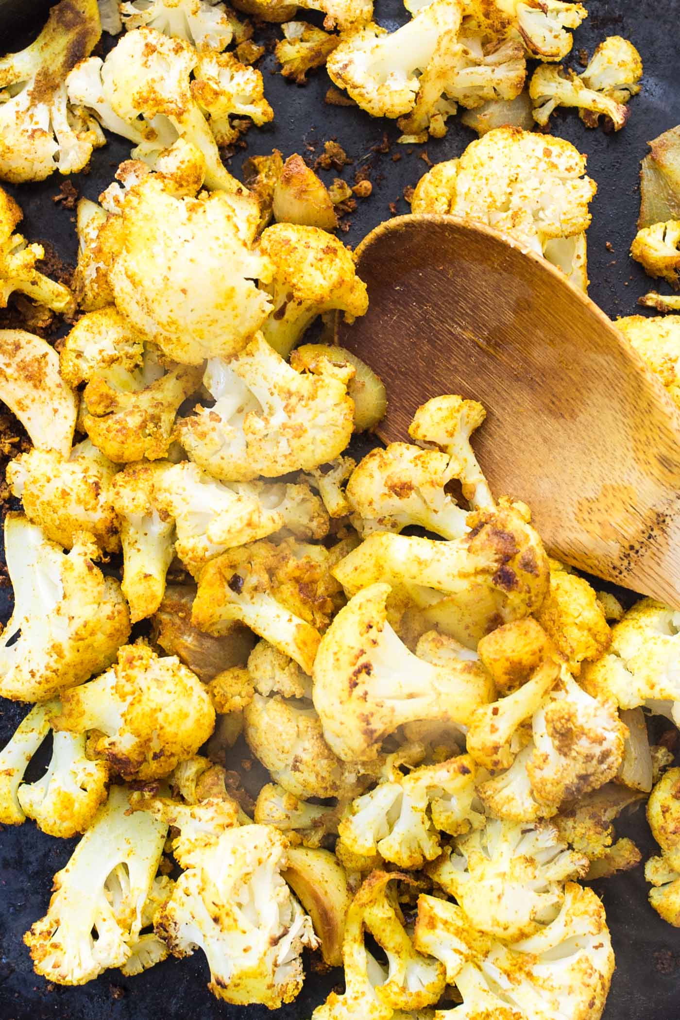 Turmeric Roasted Cauliflower