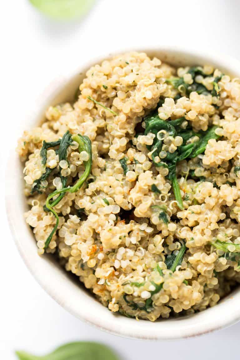 Quinoa Mac and Cheese with Spinach Simply Quinoa