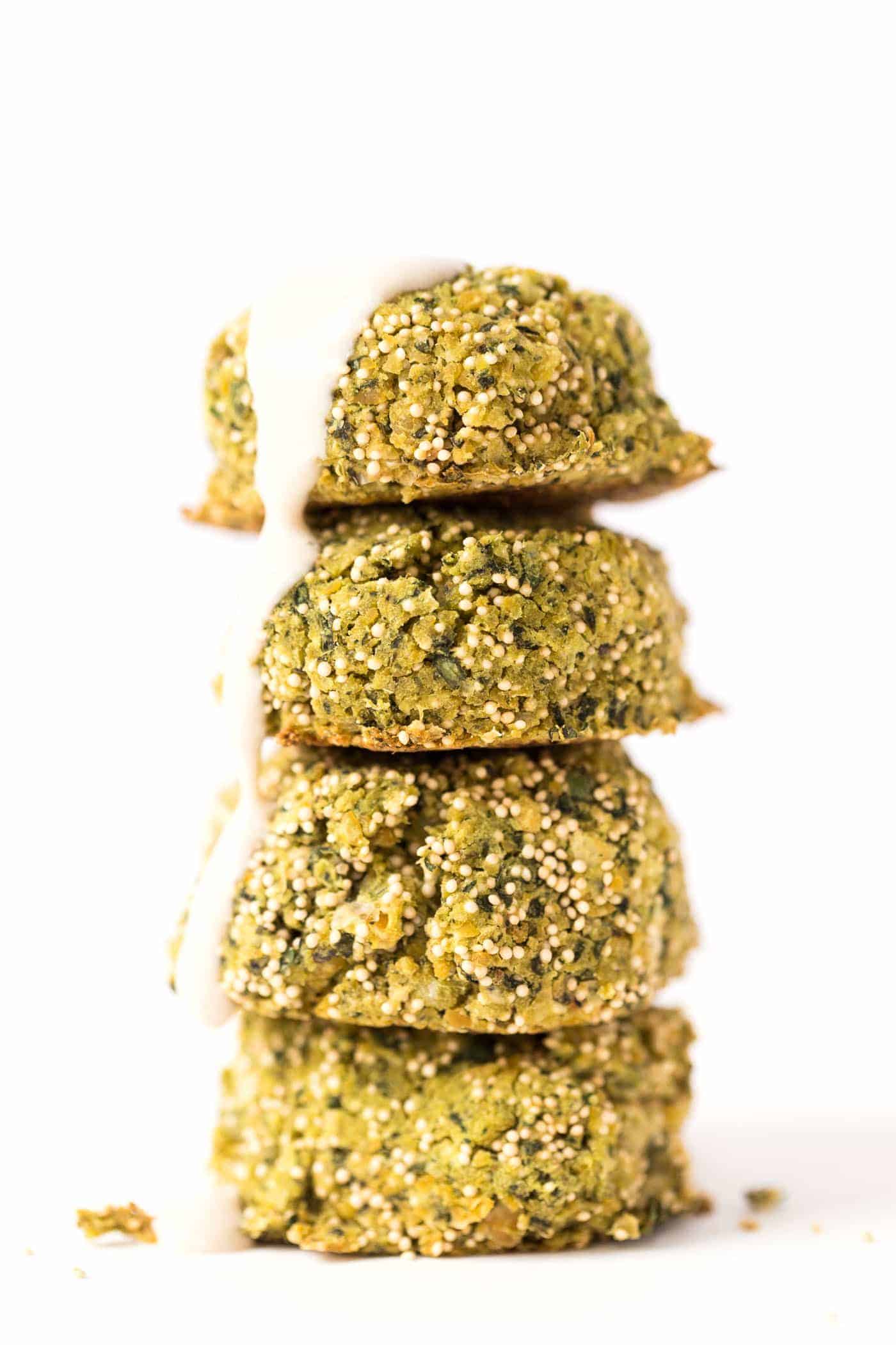 Amaranth Baked Vegan Falafel Simply