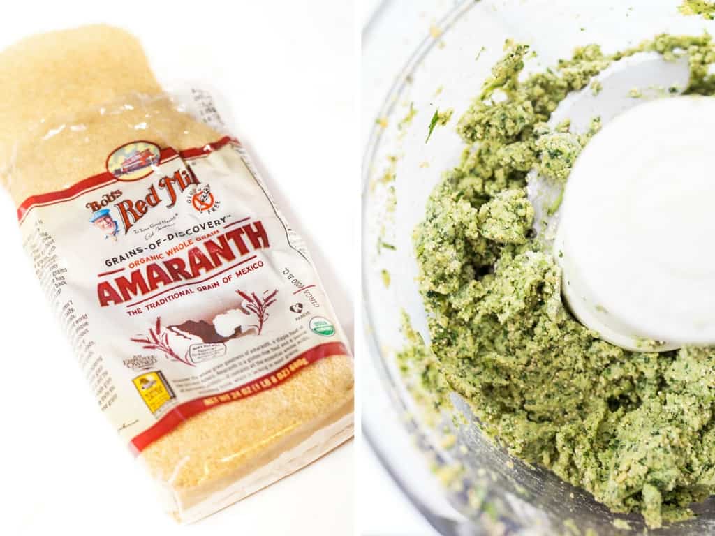 How to make THE BEST Vegan Baked Falafel using amaranth to add extra crunch and nutrition!