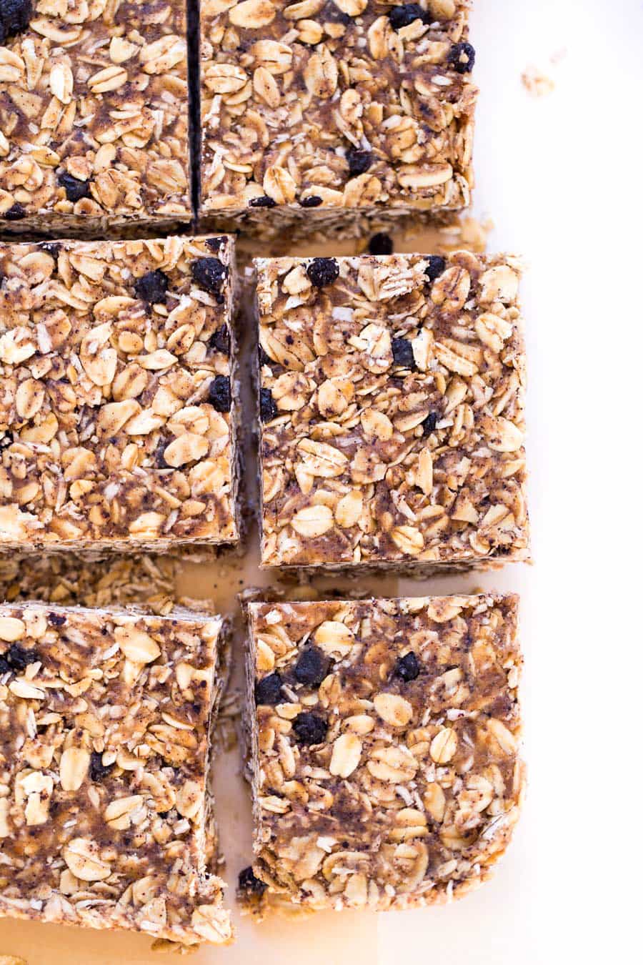 These NO BAKE Acai Granola Bars are a simple, DIY snack that is naturally sweet, vegan and SUPER healthy!