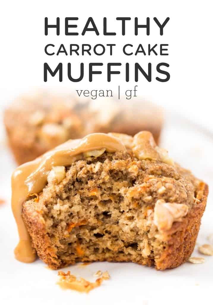 Blender Carrot Cake Muffins