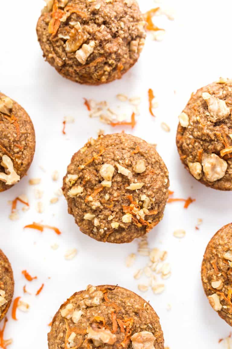 Healthy Carrot Cake Blender Muffins Simply Quinoa