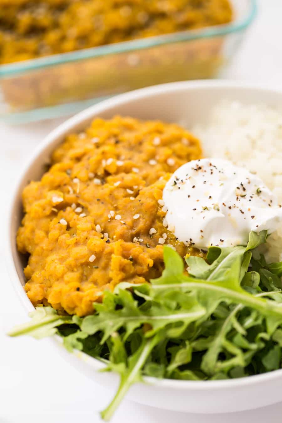 Easy Vegan Red Lentil Dal - Simply Quinoa