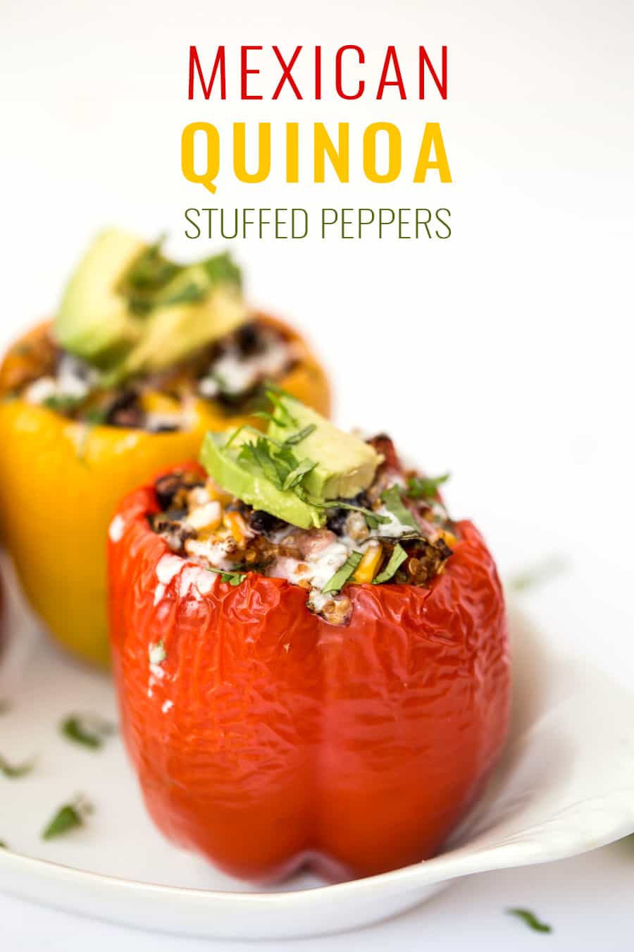 Mexican Quinoa Stuffed Peppers Recipe - Simply Quinoa