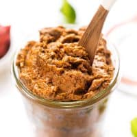 You have to try this VEGAN Sun Dried Tomato Pesto!! It's AMAZING on top of pizza, with zucchini noodles or can even be served as a dip!