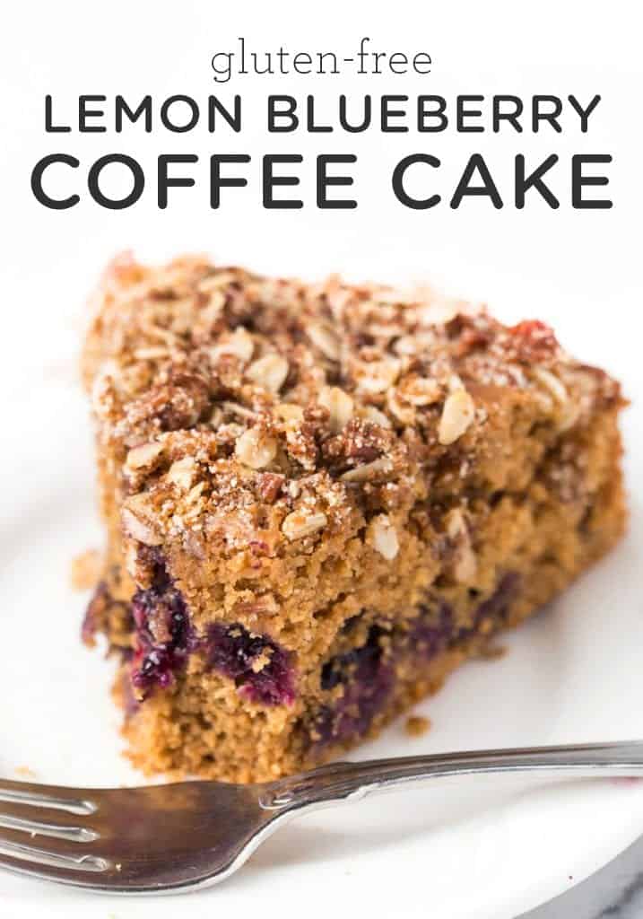 Gluten-Free Lemon Blueberry Coffee Cake