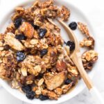 Honey Blueberry Granola with Quinoa Flakes