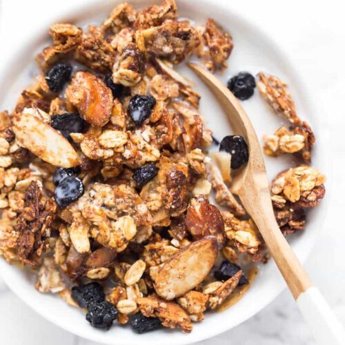 Honey Blueberry Quinoa Granola Simply Quinoa