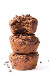 Healthy Double Chocolate Muffins