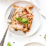 This VEGAN Eggplant Lasagna recipe is 100% made from scratch, healthy and gluten-free!