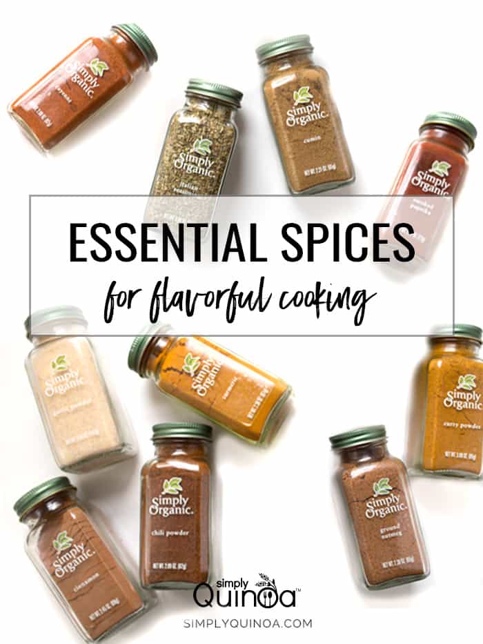 The 10 ESSENTIAL SPICES for more flavorful, delicious and healthy recipes!