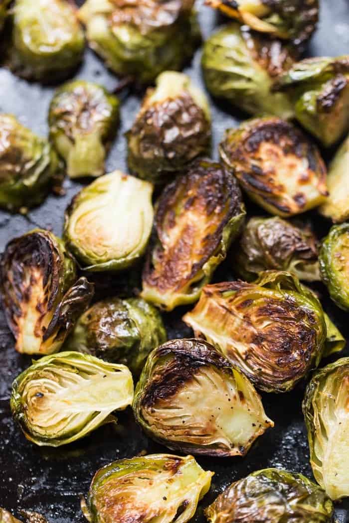 Roasted Brussels Sprouts for Meal Prep