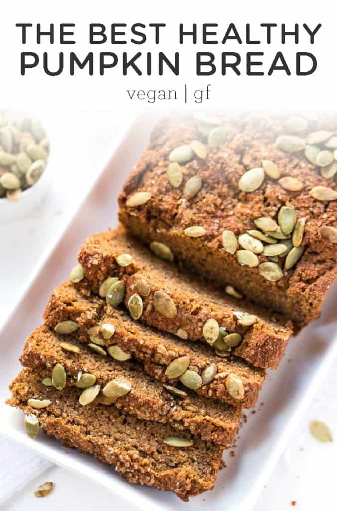 gluten-free and vegan pumpkin bread