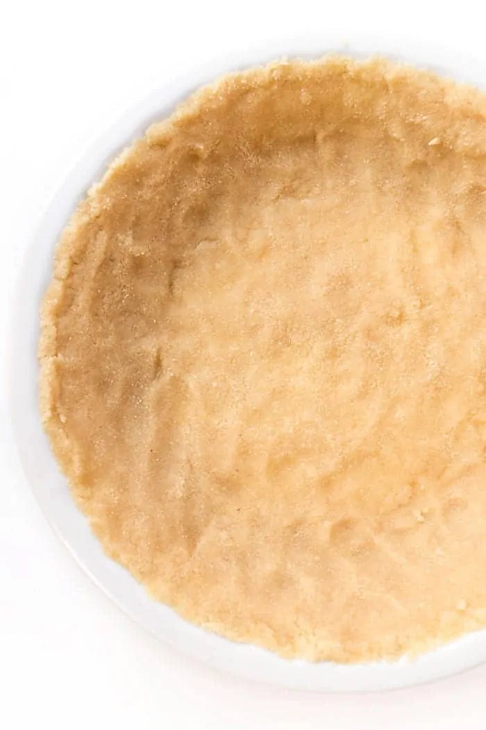How to make the BEST grain-free almond flour pizza crust with just 4 ingredients!