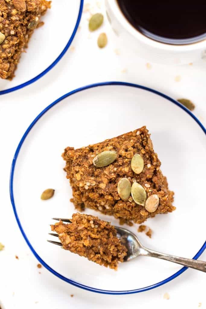 Pumpkin Pie Quinoa Breakfast Bars Simply Quinoa