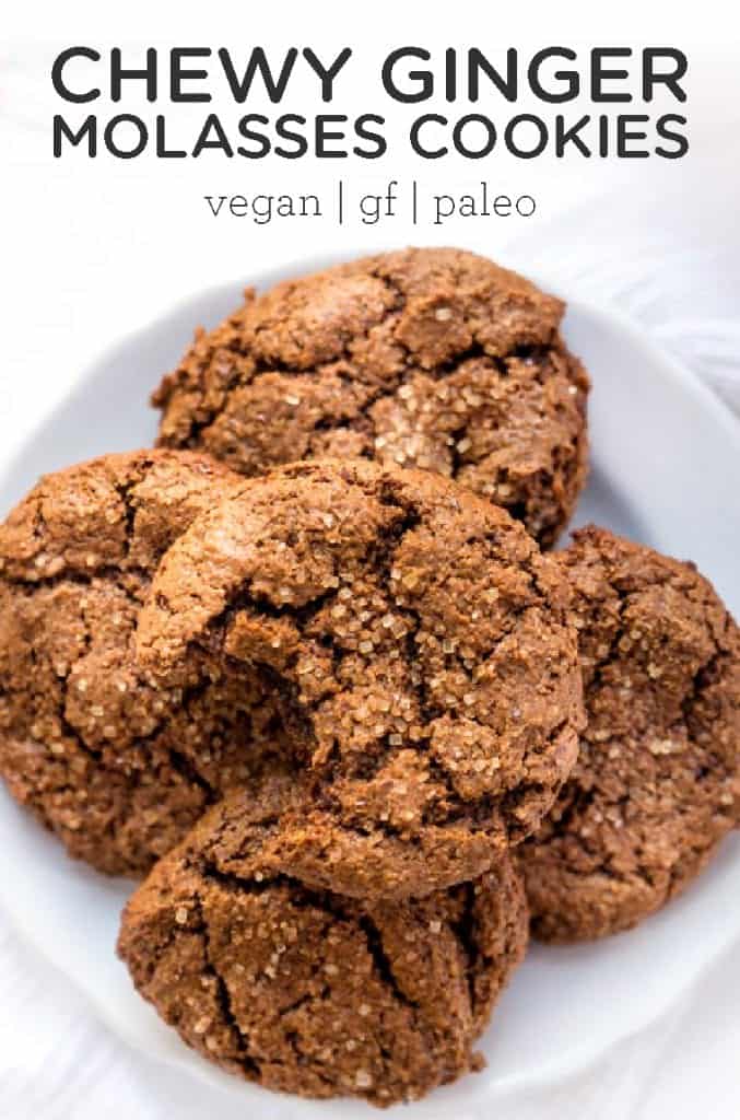 chewy ginger molasses cookies