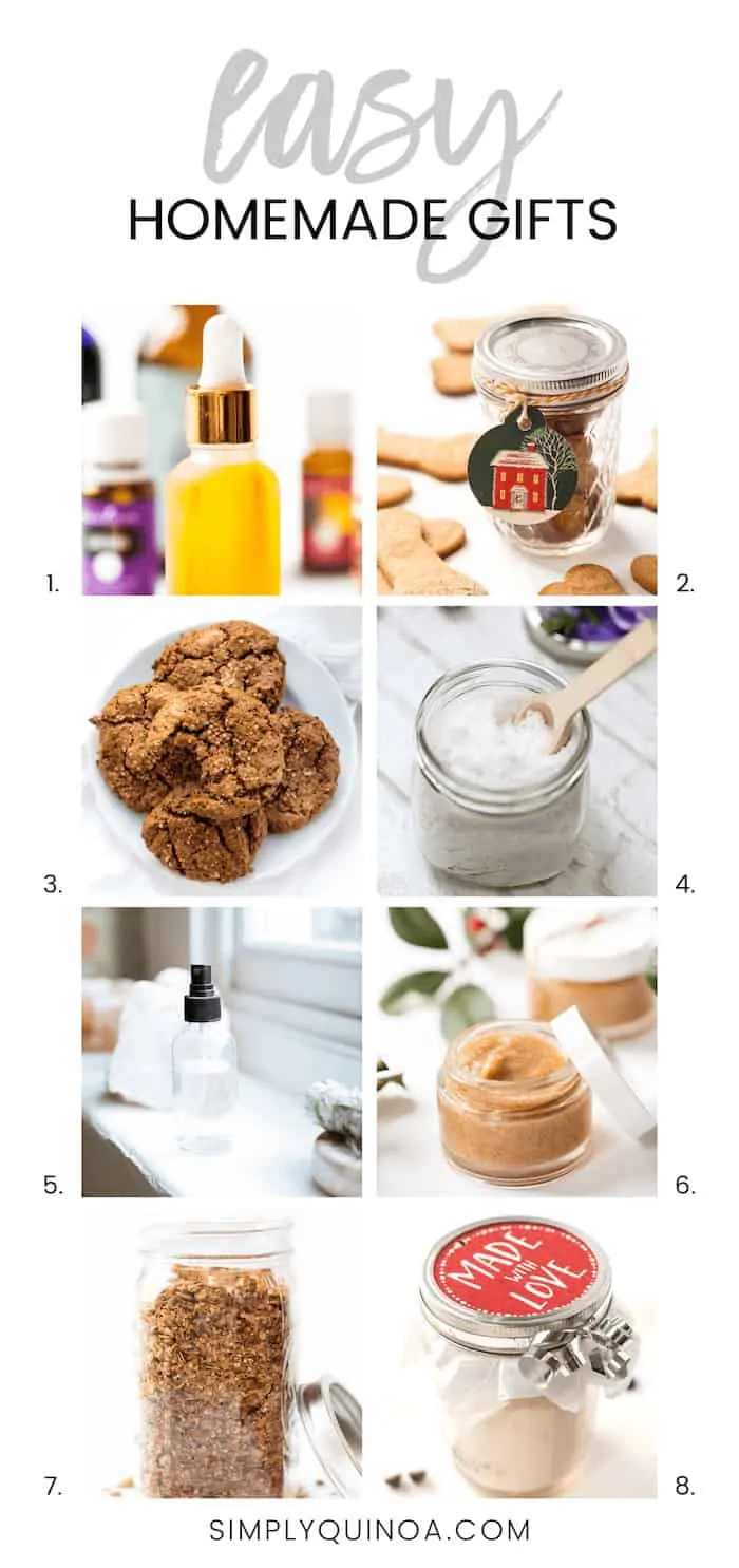 Insanely easy DIY CHRISTMAS GIFT IDEAS including dog treats, pancake mix and more!