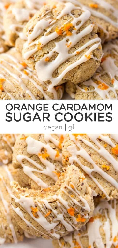 Orange Cardamom Sugar Cookies