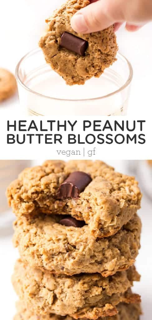 healthy Peanut Butter Blossoms