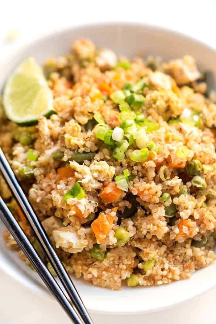 pressure-cooker-fried-quinoa-4 - Simply Quinoa