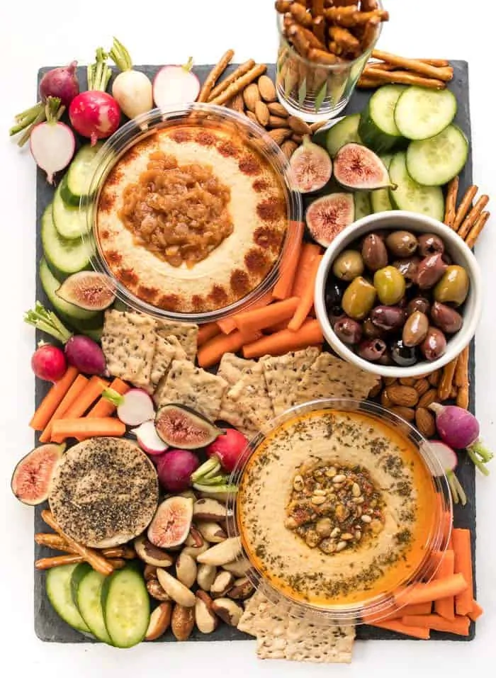 how to make a vegan snack board