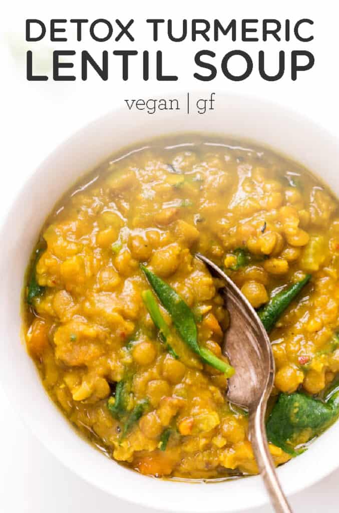 Detox Turmeric Lentil Soup Simply Quinoa