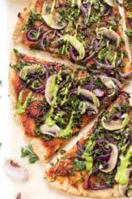grain-free vegan pizza crust recipe