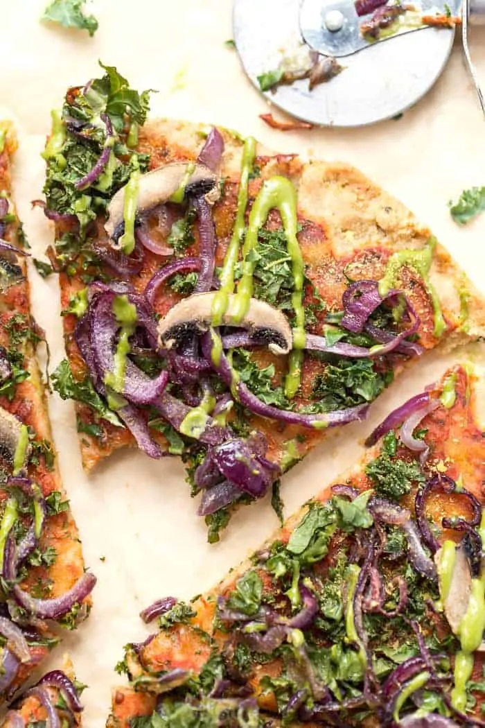 grain-free vegan pizza crust