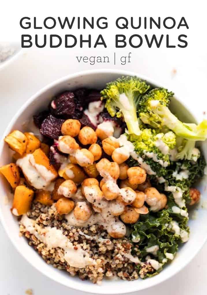 Glowing Winter Quinoa Buddha Bowls