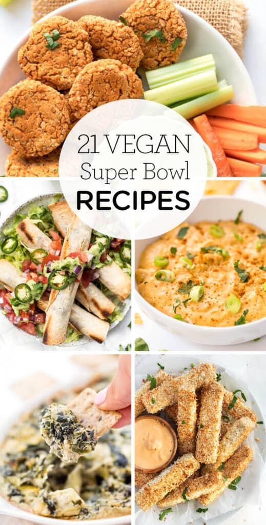 vegan super bowl recipes