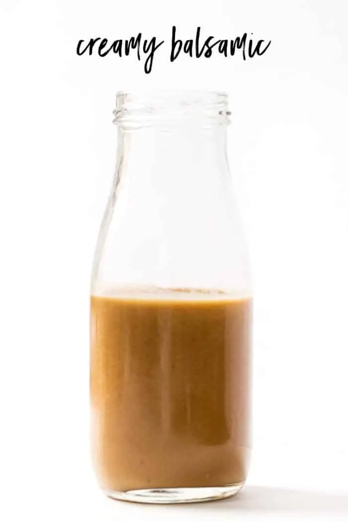 how to make oil-free balsamic vinaigrette with tahini